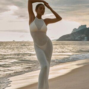 Monday Swimwear Wategos Dress in Ivory — New With Tags